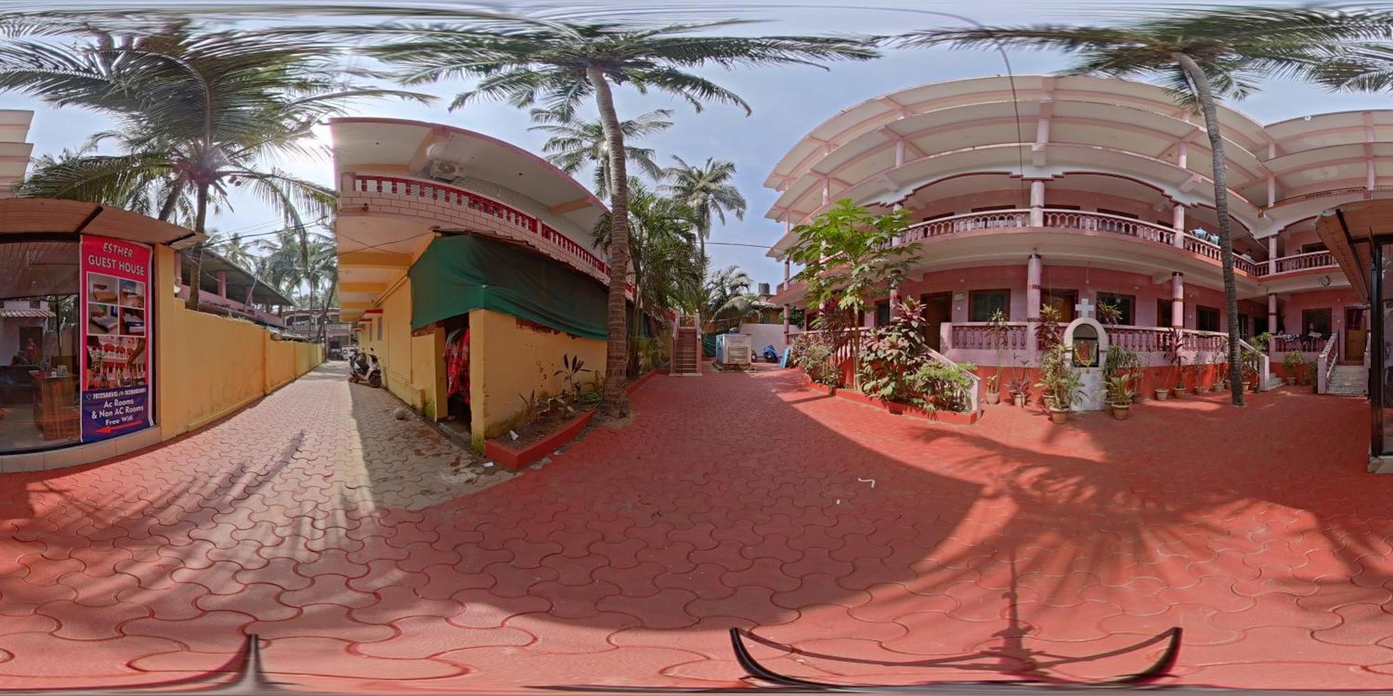 Esther Guest House Calangute Ngoại thất bức ảnh
